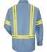 Bulwark SLDT Men's Enhanced Visibility Uniform Shi in Light Blue