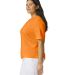 Comfort Colors 1717 Garment Dyed Heavyweight T-Shi in Bright orange side view