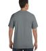 Comfort Colors 1717 Garment Dyed Heavyweight T-Shi in Granite back view