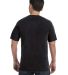 Comfort Colors 1717 Garment Dyed Heavyweight T-Shi in Black back view