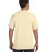 Comfort Colors 1717 Garment Dyed Heavyweight T-Shi in Banana back view