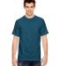 Comfort Colors 1717 Garment Dyed Heavyweight T-Shi in Topaz blue front view