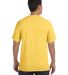 Comfort Colors 1717 Garment Dyed Heavyweight T-Shi in Neon yellow back view