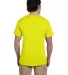 5170 Hanes® Comfortblend 50/50 EcoSmart® T-shirt Safety Green back view