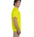 5170 Hanes® Comfortblend 50/50 EcoSmart® T-shirt Safety Green side view