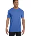 6030 Comfort Colors - Pigment-Dyed Short Sleeve Sh Neon Blue front view