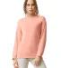 Comfort Colors 6014 6.1 Ounce Ringspun Cotton Long in Peachy front view