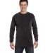 Comfort Colors 6014 6.1 Ounce Ringspun Cotton Long in Black front view