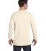 Comfort Colors 6014 6.1 Ounce Ringspun Cotton Long in Ivory back view