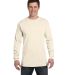 Comfort Colors 6014 6.1 Ounce Ringspun Cotton Long in Ivory front view