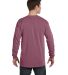Comfort Colors 6014 6.1 Ounce Ringspun Cotton Long in Berry back view