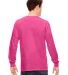 Comfort Colors 6014 6.1 Ounce Ringspun Cotton Long in Peony back view