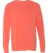 6014 Comfort Colors - 6.1 Ounce Ringspun Cotton Lo Bright Salmon front view