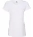 4200 Comfort Colors - Ladies' Ringspun Short Sleev White front view