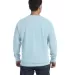 Comfort Colors 1566 Pigment-Dyed Crewneck Sweatshi Chambray back view