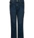Bulwark PSJ6 Men's Stretch Denim Dungaree Jeans in Sanded Denim - 30i