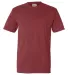 4017 Comfort Colors - Combed Ringspun Cotton T-Shi Brick front view