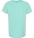 4017 Comfort Colors - Combed Ringspun Cotton T-Shi Chalky Mint front view