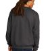 S600 Champion Logo Double Dry Crewneck Pullover sw Charcoal Heather back view