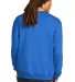 S600 Champion Logo Double Dry Crewneck Pullover sw Royal Blue back view