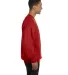 S600 Champion Logo Double Dry Crewneck Pullover sw Scarlet side view