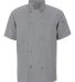 Chef Designs 046X Mimix™ Short Sleeve Chef Coat  in Grey