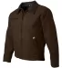 5087 DRI DUCK - Outlaw Boulder Cloth Jacket with C Tobacco side view