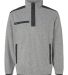 DRI DUCK 7353 Men's Ranger Melange Fleece Pullover in Platnum/ charcal