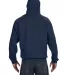 7033T DRI DUCK - Power Fleece Jacket with Thermal  Navy back view