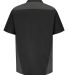 Red Kap SY28 Men's Tri-Color Short Sleeve Shop Shi in Black/ light grey/ charcoal
