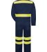 Red Kap CT10EN Men's Enhanced Visibility Action Ba in Navy/ yellow trim