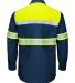 Red Kap SY70 Men's Hi-Visibility Colorblock Ripsto in Fluorescent yellow/ navy