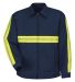 Red Kap JT50ENT Men's Tall Enhanced Visibility Per in Navy