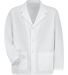 Red Kap KP16 Unisex Specialized Lapel Counter Coat in White