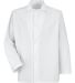 Red Kap 0416 Men's Gripper-Front Short Butcher Coa in White