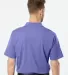 A130 adidas Golf Men’s ClimaLite® Piqué Short- Light Flash Purple/ Black back view