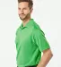 A130 adidas Golf Men’s ClimaLite® Piqué Short- Solar Lime/ White side view
