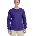 4930 Fruit of the Loom® Heavy Cotton HD Long Slee Purple front view