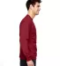 4930 Fruit of the Loom® Heavy Cotton HD Long Slee Crimson side view