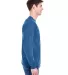 4930 Fruit of the Loom® Heavy Cotton HD Long Slee Retro Heather Royal side view