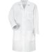 Red Kap KP15 Women's Gripper Front Lab Coat in White