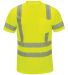 Red Kap SVY4 Men's High Visibility Short Sleeve T- in Fluorescent yellow
