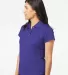 A131 adidas Golf Ladies’ ClimaLite® Piqué Shor Collegiate Purple/ White side view