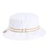 Imperial 1371P The Oxford Performance Bucket Hat in White/ khaki