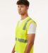 ML Kishigo 1089-1090 Unisex Single Pocket Zipper M in Lime