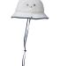 Nautica N17688 Bucket Hat in White