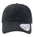 Infinity Hers JO Women's Corduroy Cap in Black / black leopard/ black