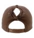 Infinity Hers MAYA Women's Washed 5-Panel Rope Cap in Chocolate/ fawn