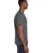 982 ANVIL NEW SOFT SPUN FASHION FIT V-NECK TEE in Charcoal side view