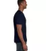 982 ANVIL NEW SOFT SPUN FASHION FIT V-NECK TEE in Navy side view